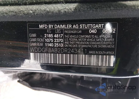 2013 Mercedes-Benz C 300 Sport 4Matic from USA, damaged, VIN WDDGF8AB2DR243411
